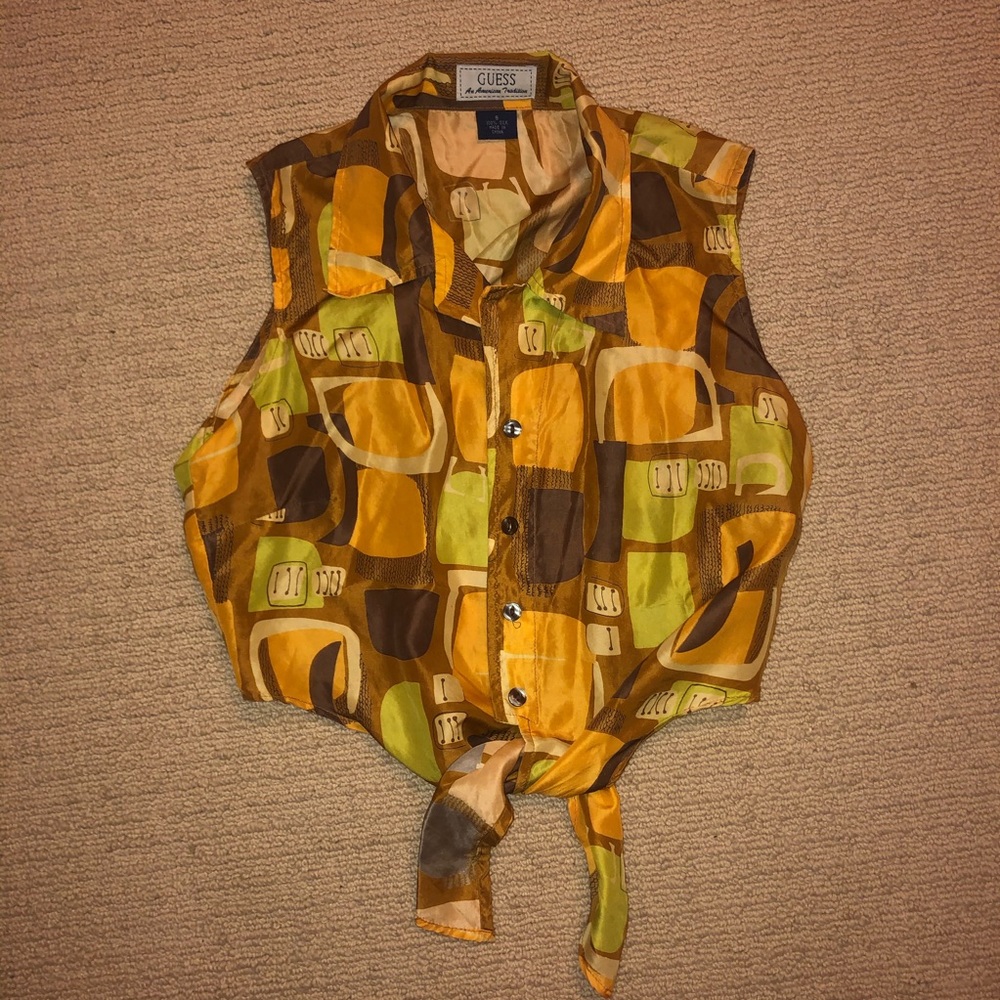 Silk Crop Top